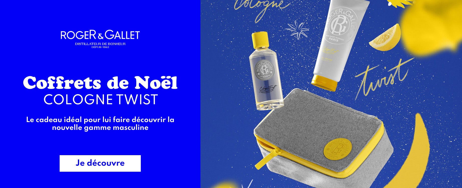 Découvrez les coffrets de Noël Roger & Gallet !