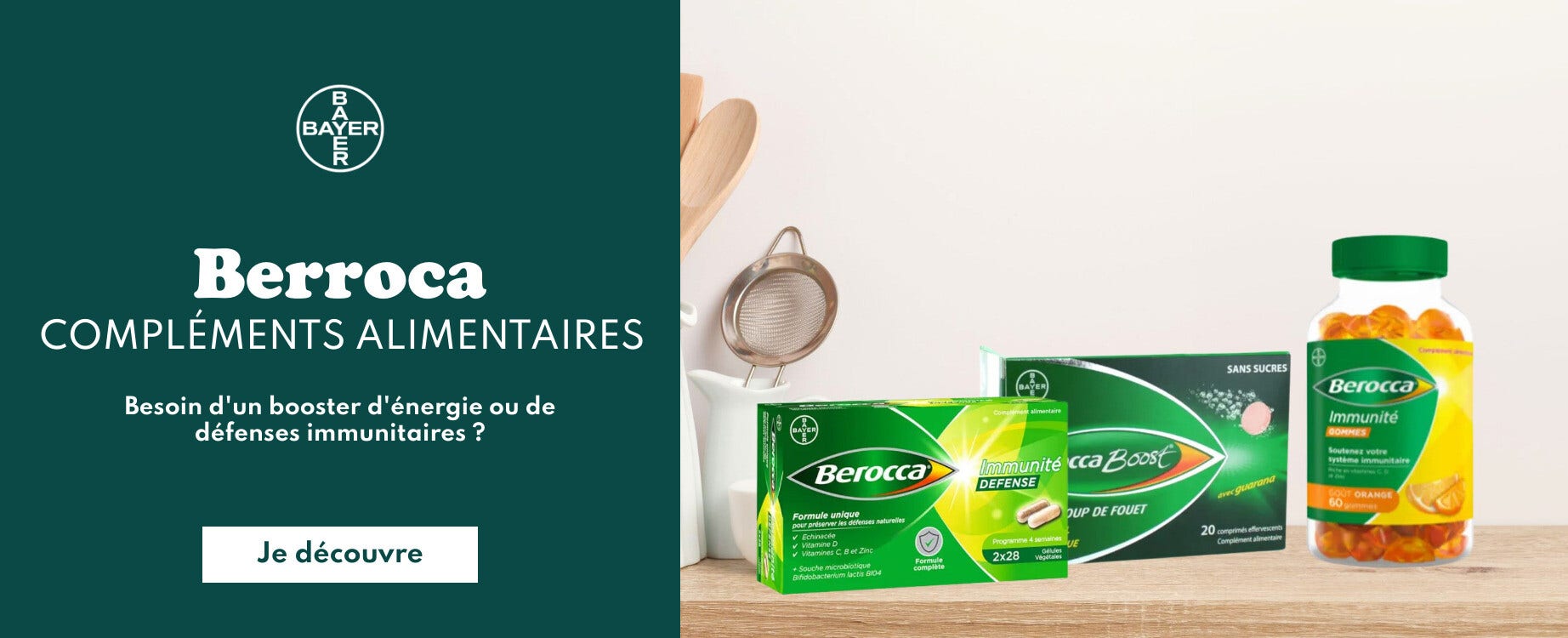 Découvrez Berroca par  Bayer !