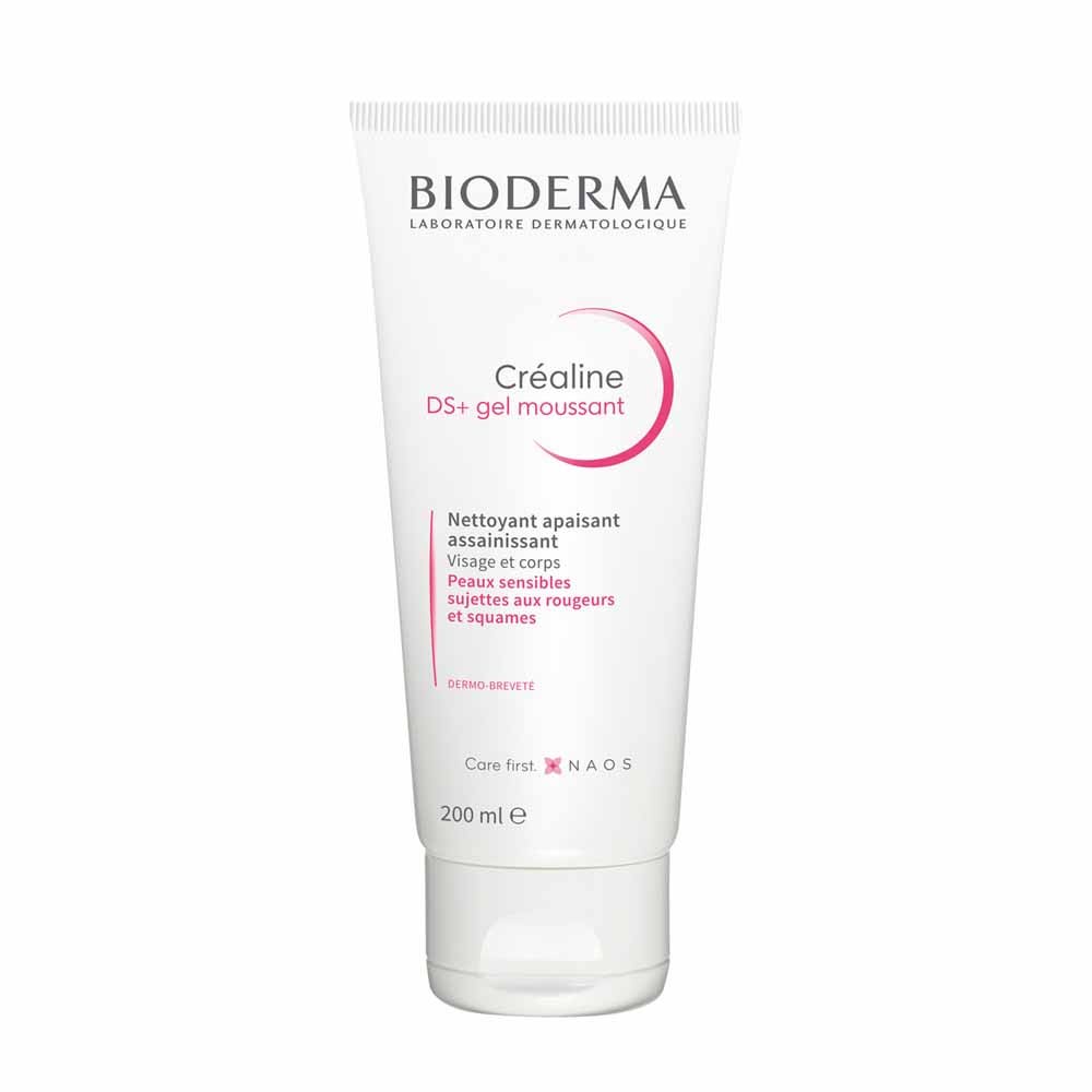 Bioderma Crealine Gel nettoyant Anti-rougeur Ds+ Peaux sensibles 200ml