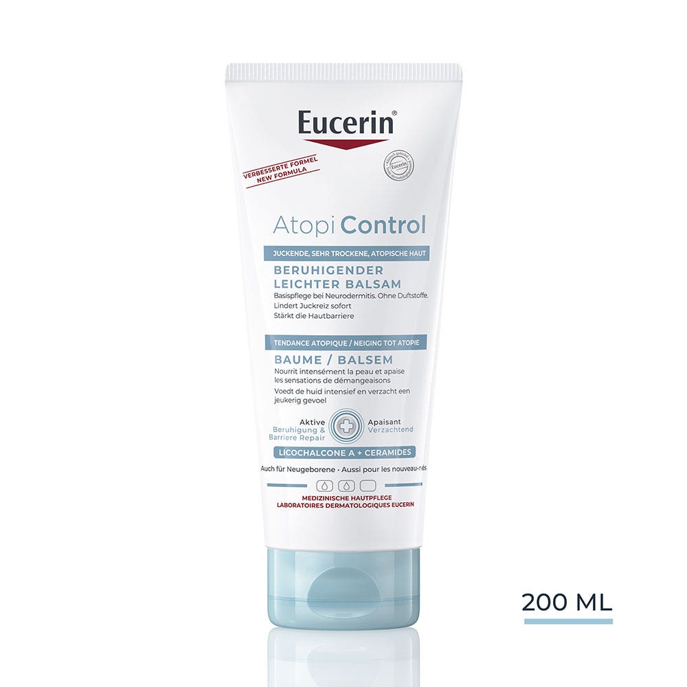 Eucerin Atopicontrol Baume Apaisant Peaux sèches à tendance atopique 200ml