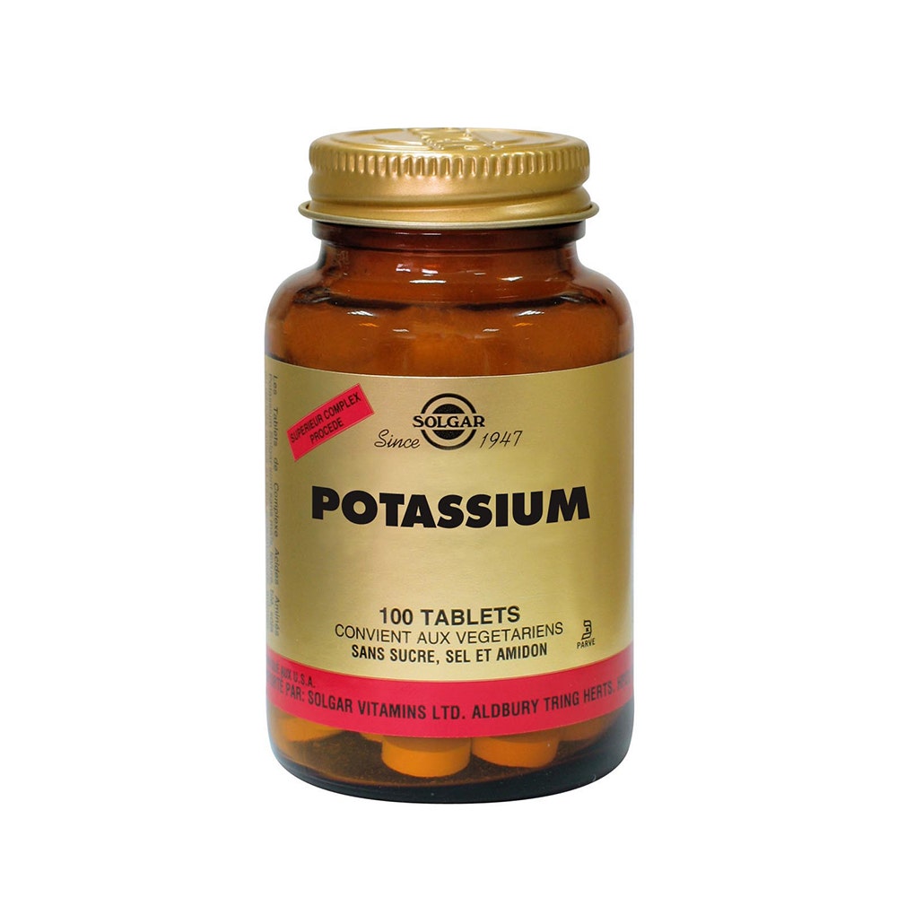 Solgar Potassium 100 Tablets