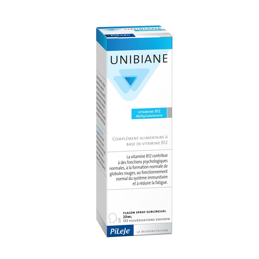 Pileje Unibiane Vitamine B12 20ml