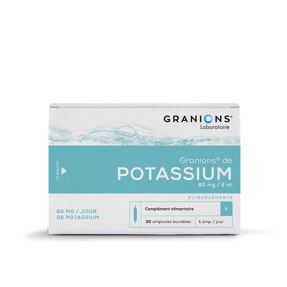 Granions Potassium 30 Ampoules 60ml