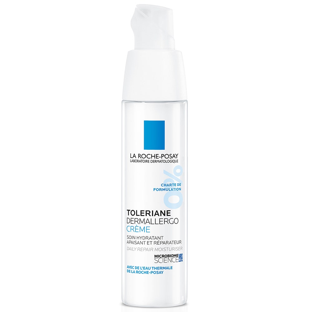 La Roche-Posay Toleriane Crème Dermallergo soin visage hydratation intense 48H Peaux sensibles ou allergiques, normales à sèches 40ml