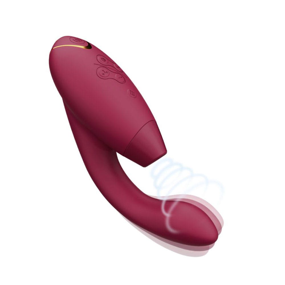 Womanizer Duo 2 Vibromasseur Point G Bordeaux Easypara